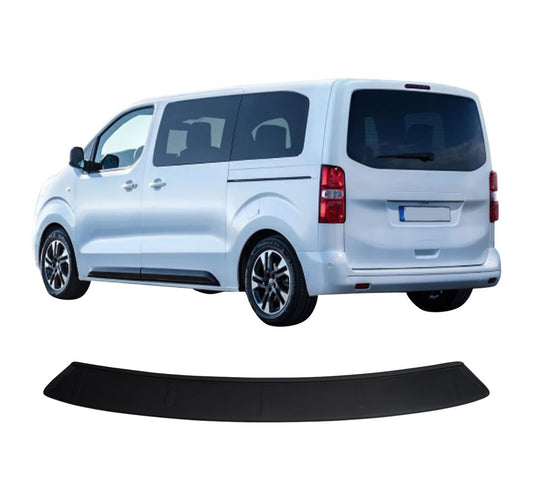 Opel Zafira Life (2019-Present) Heavy-Duty Wide ABS Rear Bumper Protector Guard